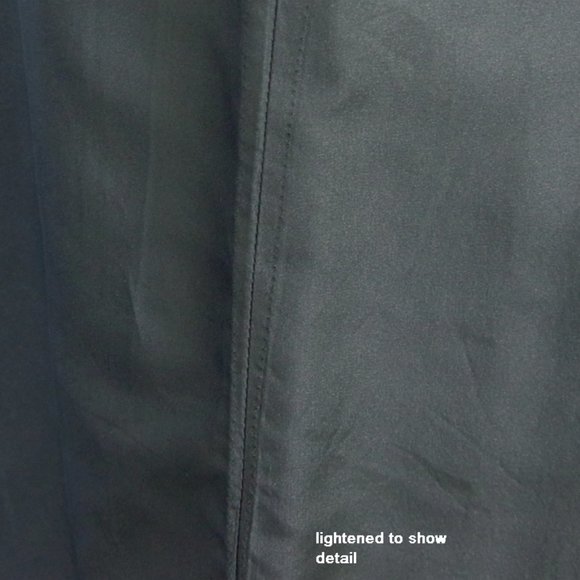 VTG 50s Nathan Strong Black Cocktail Dress, Bombshell Shelf Bust, Flyaway Panel - Picture 8 of 8